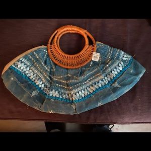 Colorful New World Market Purse.